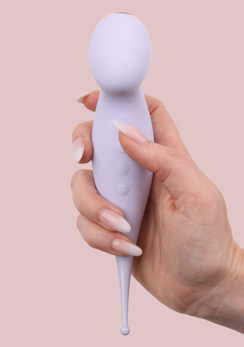 Love Me Lilac Dual Function Air Pulse G Spot Vibrator For Women