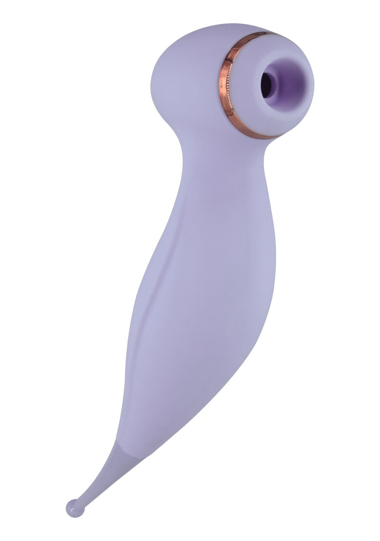 Love Me Lilac Dual Function Air Pulse G Spot Vibrator For Women