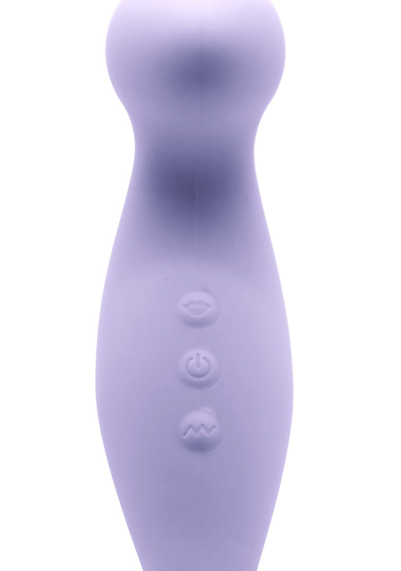 Love Me Lilac Dual Function Air Pulse G Spot Vibrator For Women